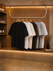 Camiseta Urban 40 Oversized - Preto - Frente