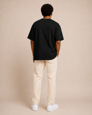 Camiseta Oversized Soft Double em Preto