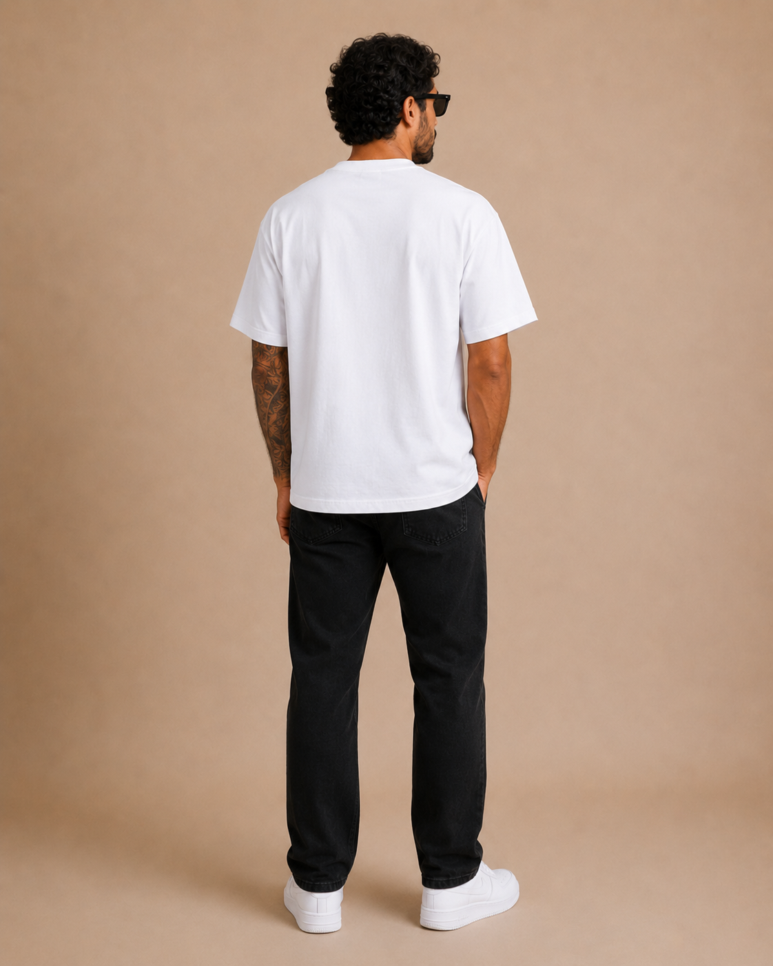 Camiseta Cottonflex Streetwear em Branco