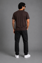 Camiseta Essentials Natural Flow em Marrom Monte Carlo