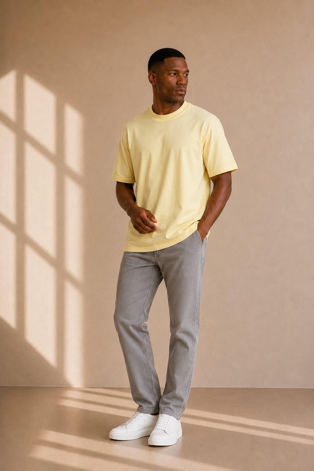Camiseta Street Essential em Amarelo Provençal