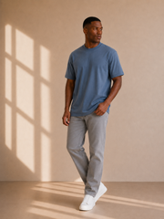 Camiseta Street Essential em Chumbo Cannes