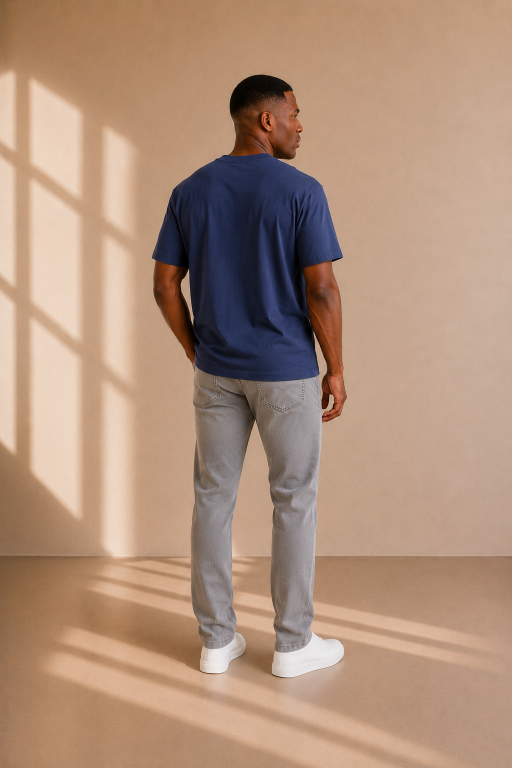 Camiseta Street Essential em Marinho Profundo