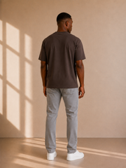 Camiseta Street Essential em Marrom Monte Carlo