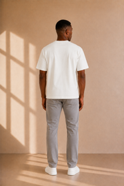 Camiseta Street Essential em Off White