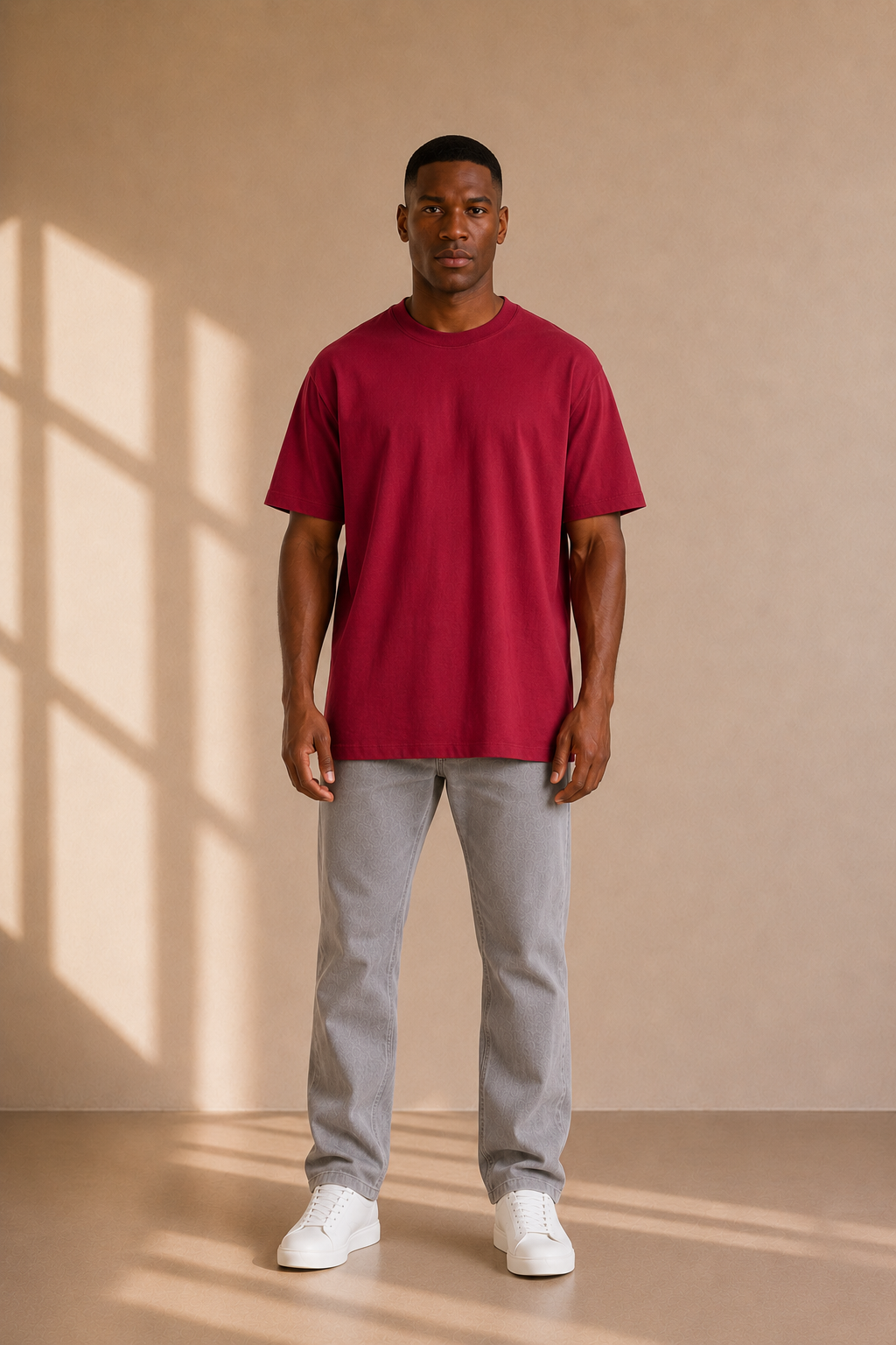 Camiseta Street Essential em Vermelho Carmine