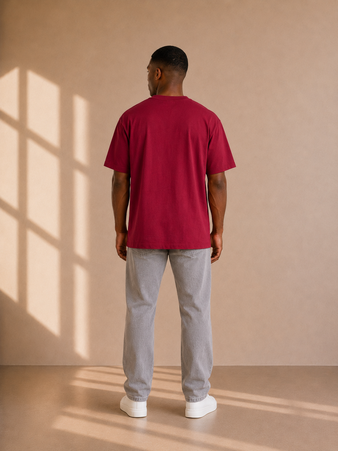 Camiseta Street Essential em Vermelho Carmine