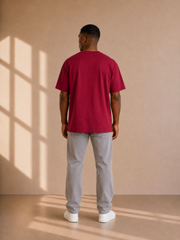 Camiseta Street Essential em Vermelho Carmine